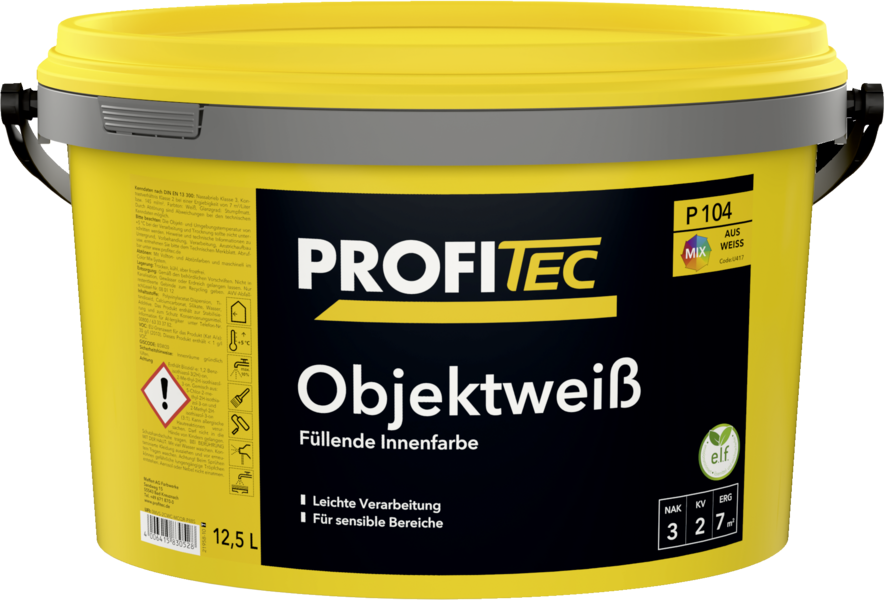 Gebinde P104 Objektweiß | Füllende Innenfarbe