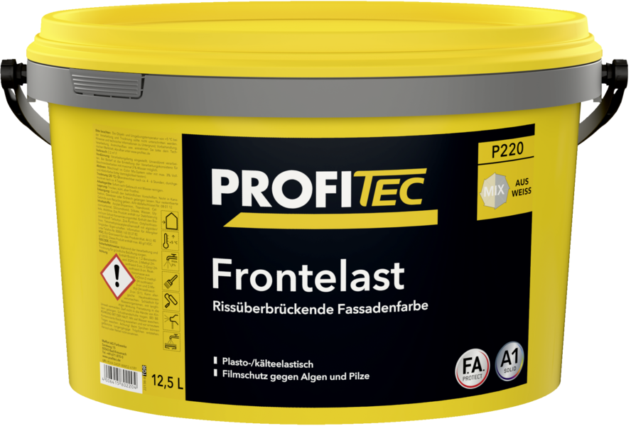 Gebinde P220 Frontelast | Rissüberbrückende Fassadenfarbe