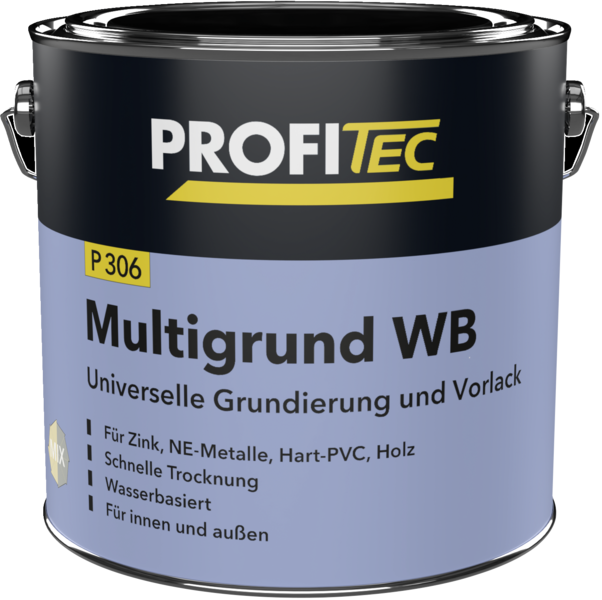 Gebinde P306 Multigrund WB | Universelle Grundierung und Vorlack