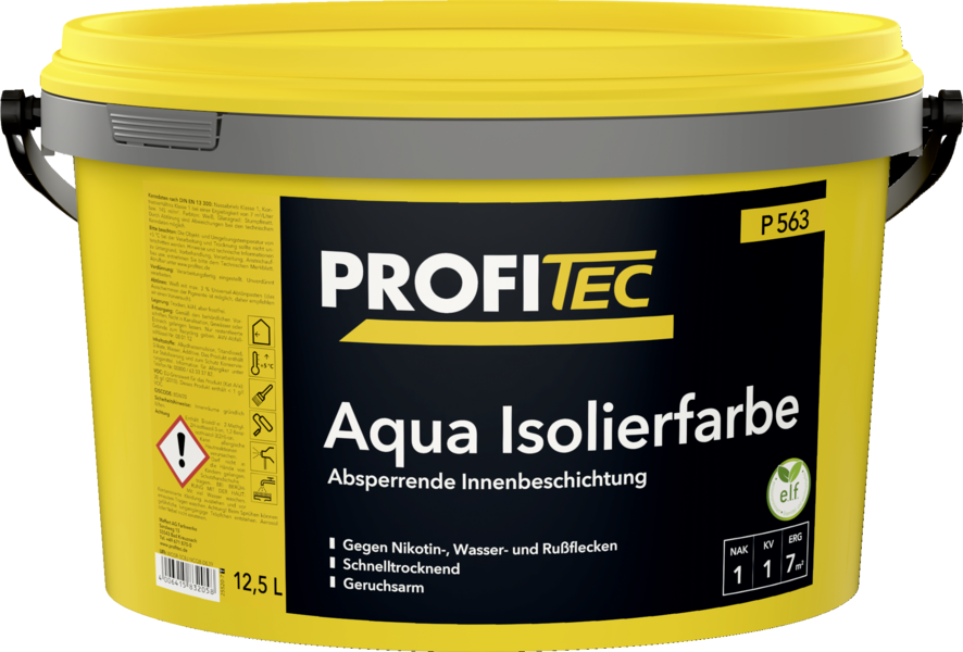 Gebinde P563 Aqua Isolierfarbe | Absperrende Innenbeschichtung