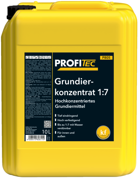 Gebinde P805 Grundierkonzentrat 1:7 | Hochkonzentriertes Grundiermittel