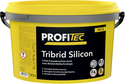 Gebinde P413 Tribrid Silicon | 3-fach Fassadenschutz durch nano-Bindemitteltechnologie